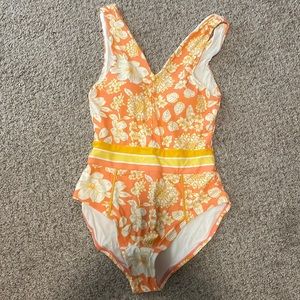 Matilda Jane So Peachy one piece swimsuit size s-nwt